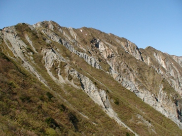 ユートピアより大山北壁