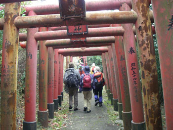 稲荷神社に参拝